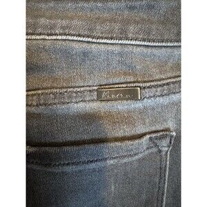 KanCan™ Gray High Rise Ripped Hem Skinny Jeans - Size 28 Regular